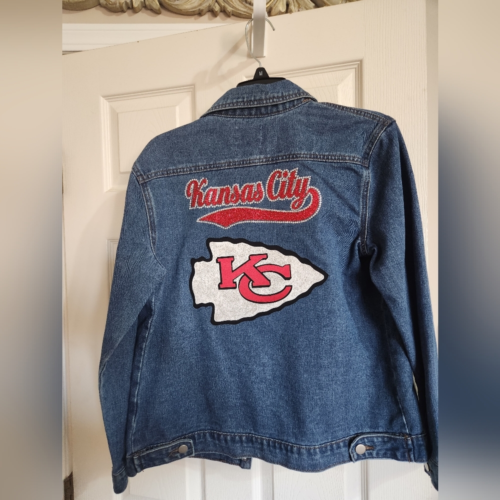 Custom Kansas City BooHoo Jean Jacket